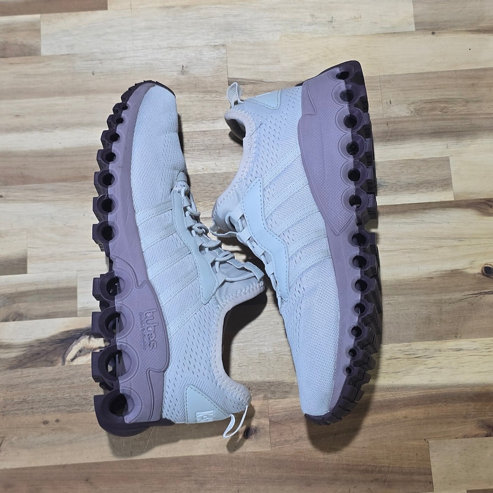 K-Swiss Tubes Slip-On Sport Sneaker Women 6.5 Gray Purple 99085-028-M